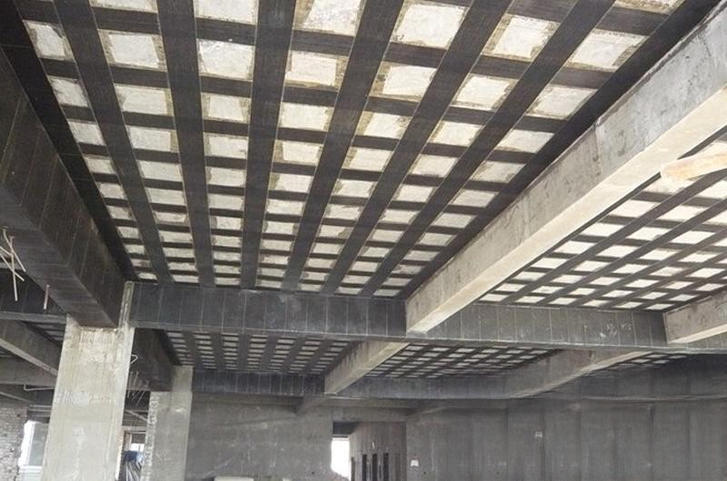 盘山碳纤维布楼板加固施工